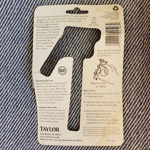 ☕️Hot Drink - Latte - Thermometer: EUC ☕️ - Picture 4 of 4